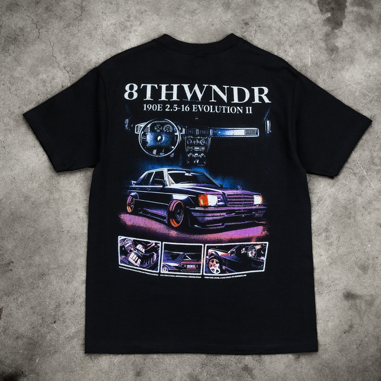 190E EVO II TEE BLACK