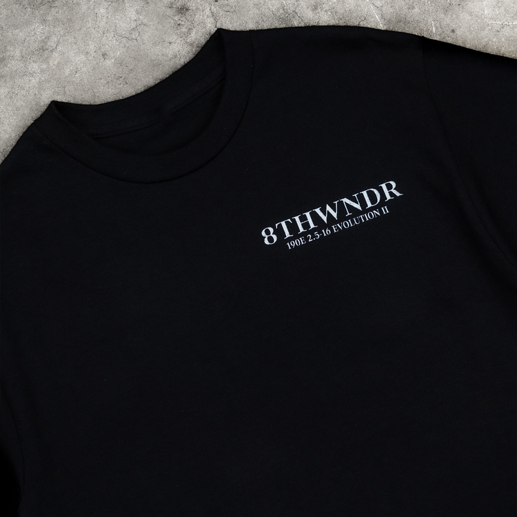 190E EVO II TEE BLACK