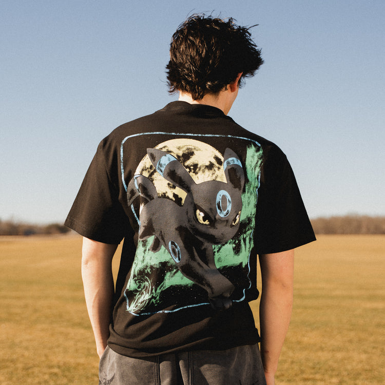 MOONBREON TEE BLACK
