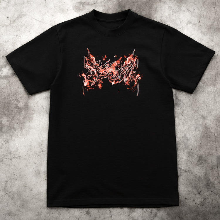 CYBERSPINE TEE BLACK