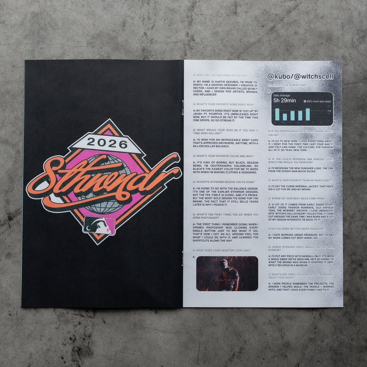 9 YEAR ZINE (FREE)