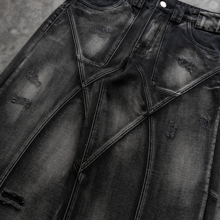 OBSIDIAN BAGGY JEANS BLACK