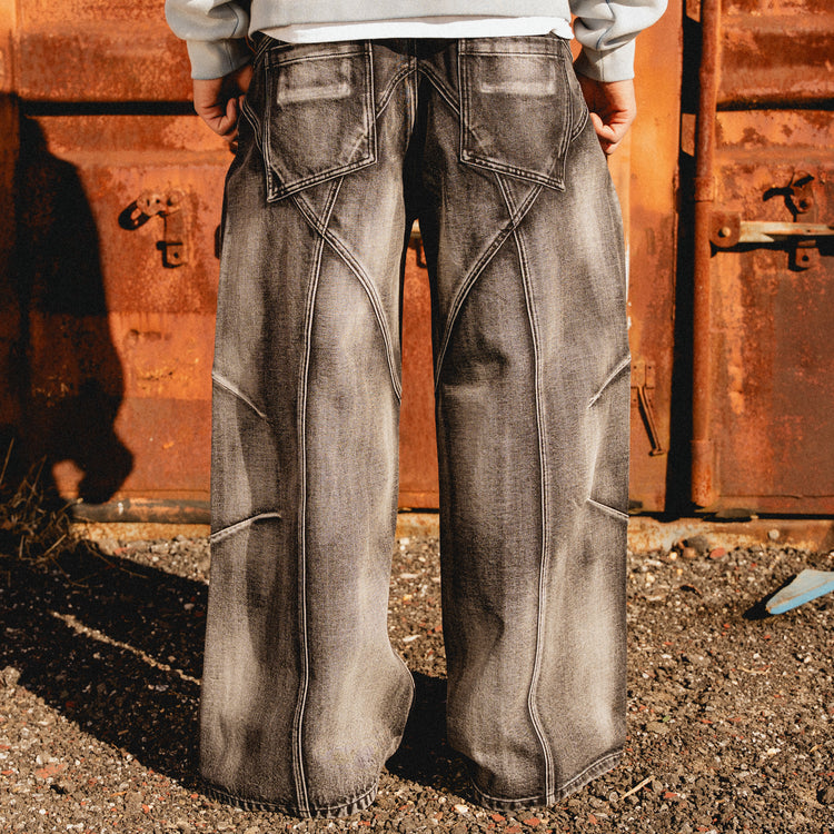 OBSIDIAN BAGGY JEANS BLACK