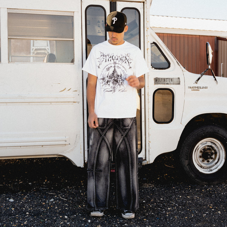 CASTLE OF CHAINS TEE WHITE