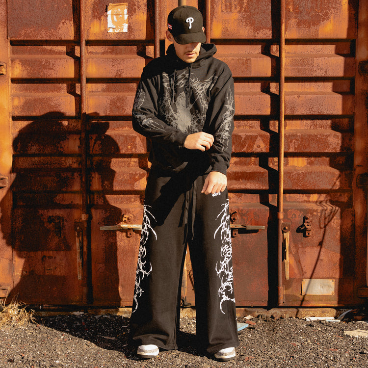 SCRIPTURE REAPER HOODIE BLACK