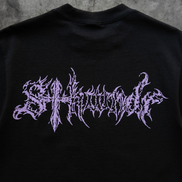 CROSS LOGO TEE BLACK