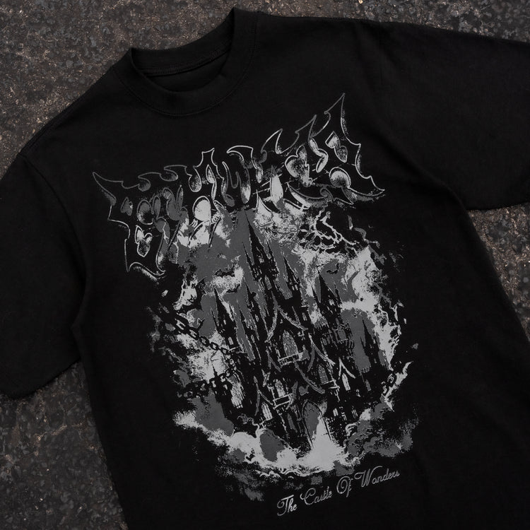 CASTLE OF WONDER TEE BLACK