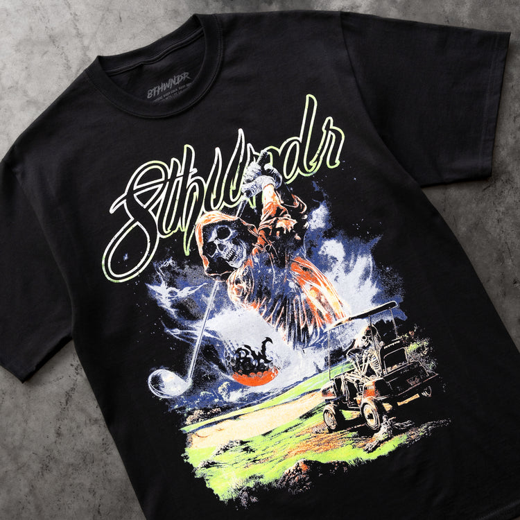 GOLF REAPER TEE BLACK