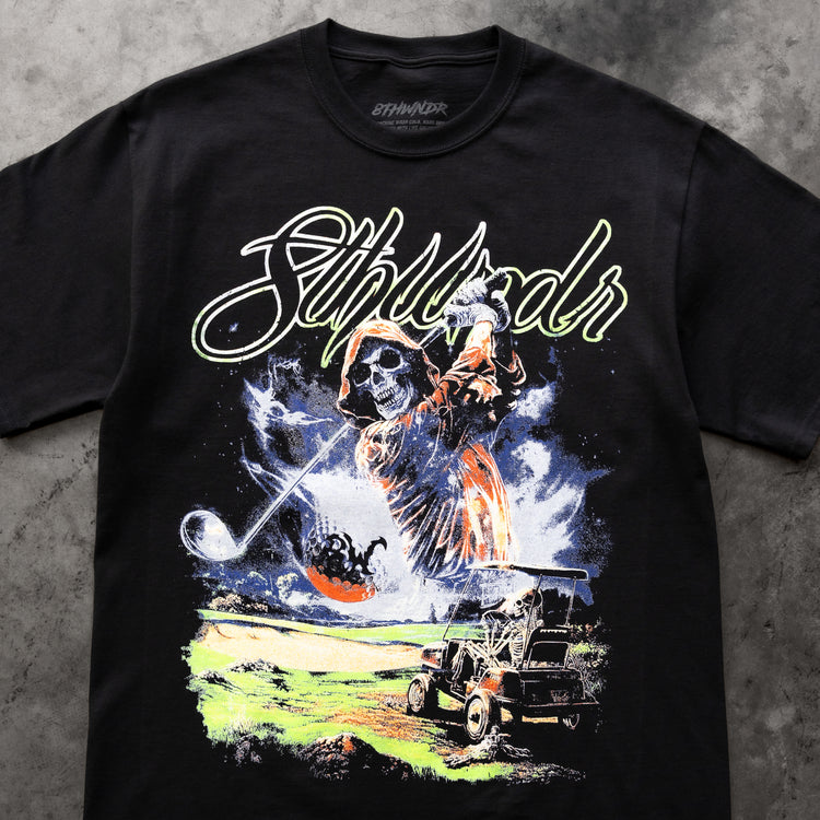 GOLF REAPER TEE BLACK