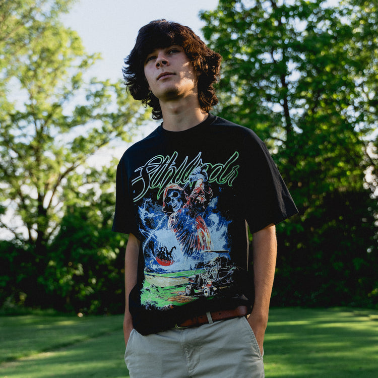 GOLF REAPER TEE BLACK