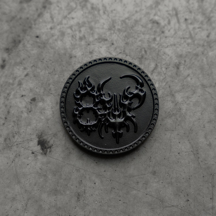 8W COIN BLACK