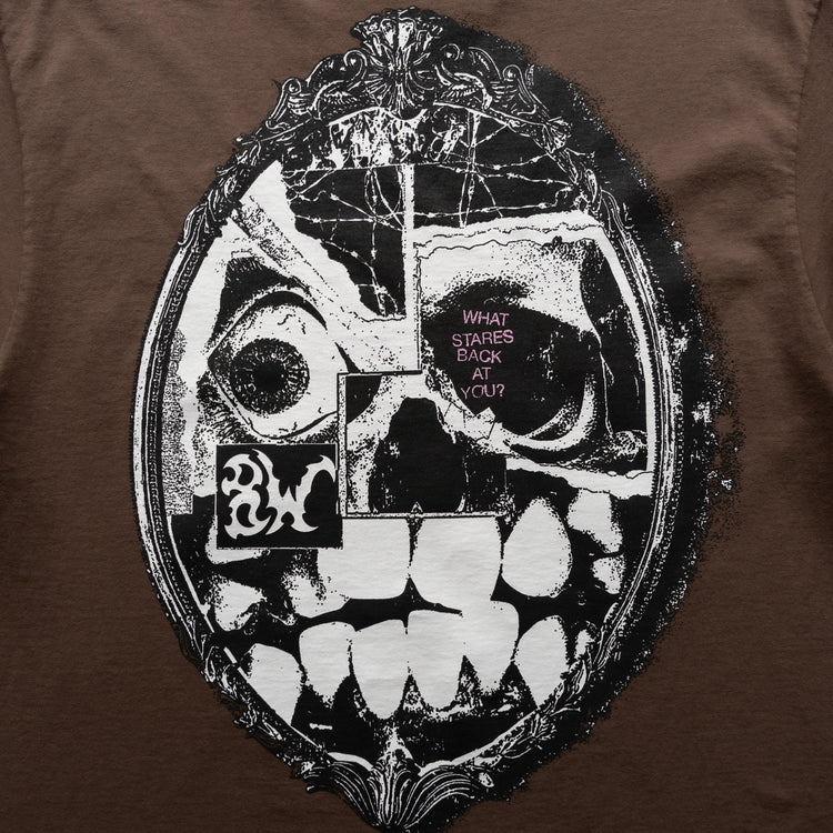 MIRROR TEE MOCHA