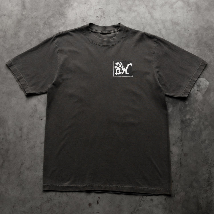 MIRROR TEE VINTAGE BLACK