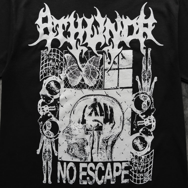 NO ESCAPE TEE BLACK