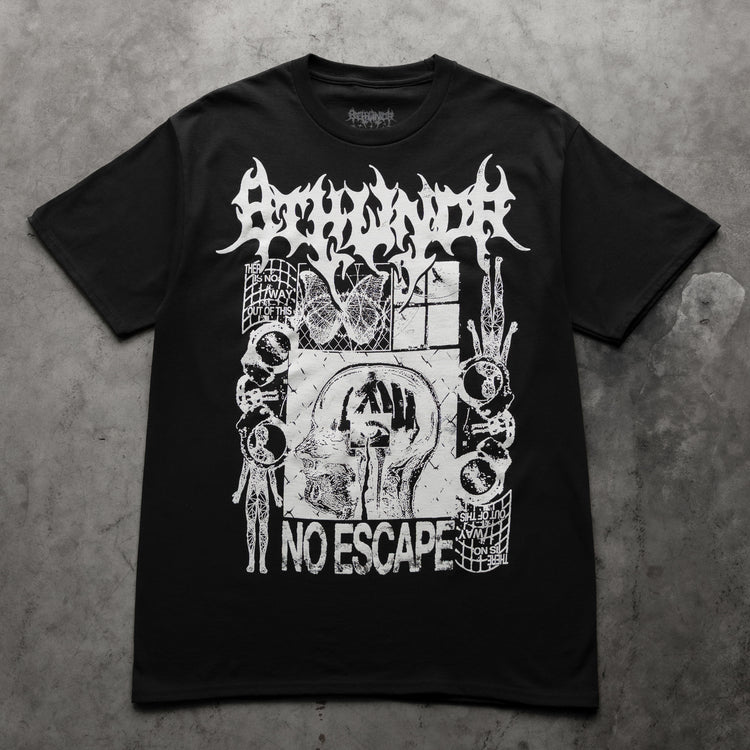 NO ESCAPE TEE BLACK