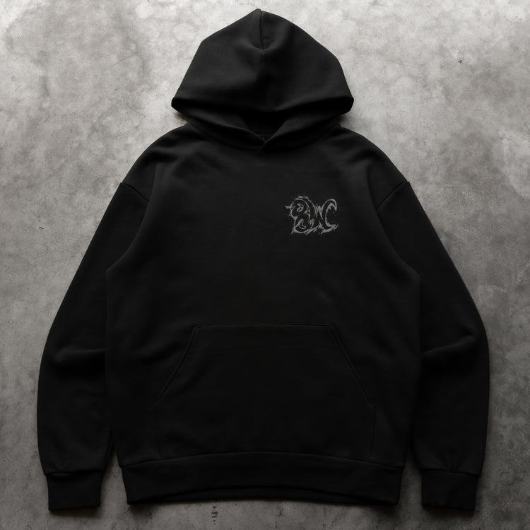 STEEL FRONTIER HOODIE BLACK