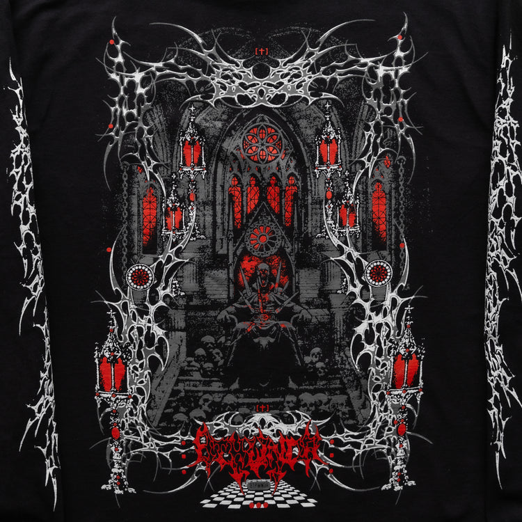 HOLLOW CHAPEL L/S TEE BLACK