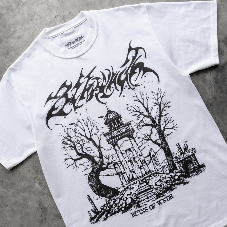 RUINS OF WNDR TEE WHITE