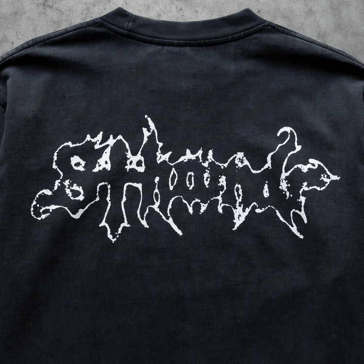 CROSS LOGO TWOFER LONGSLEEVE BLACK/CAMO