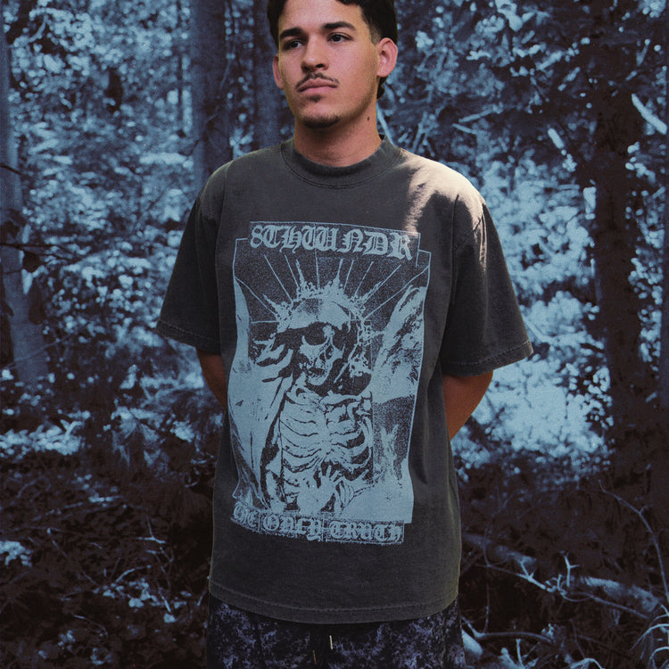 TRUTH TEE VINTAGE BLACK