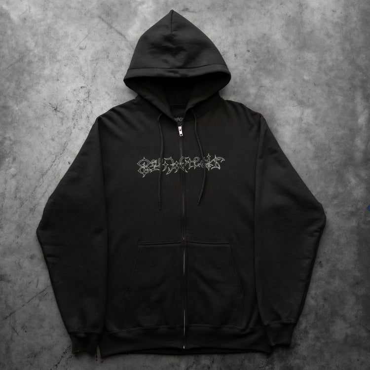 SACRIFICE ZIP UP BLACK