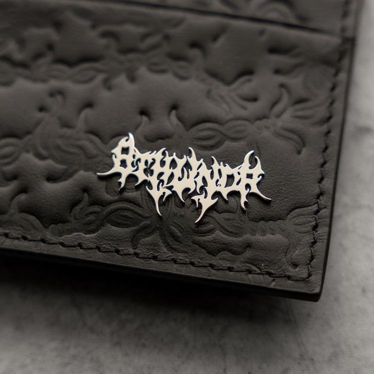 BARBED WIRE CARDHOLDER BLACK