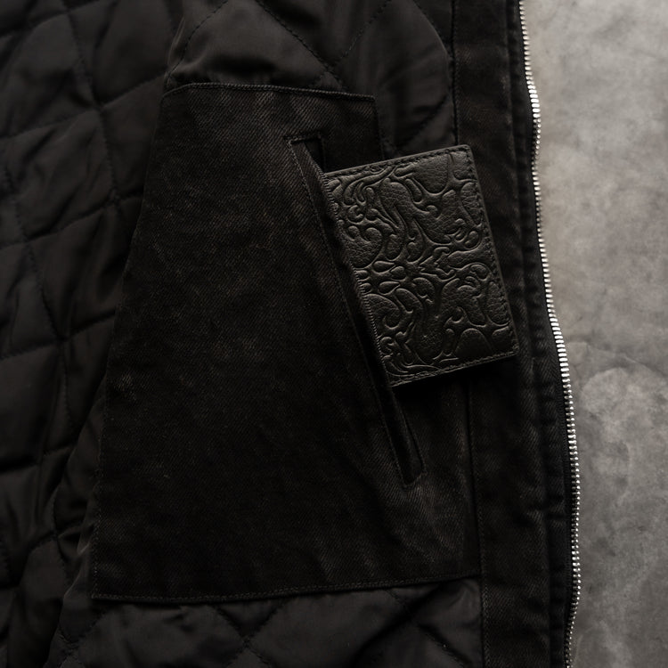 8W TRIBAL WORK JACKET BLACK