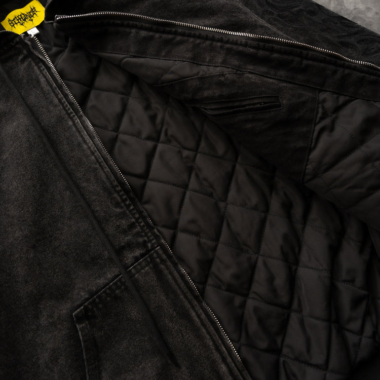 8W TRIBAL WORK JACKET BLACK