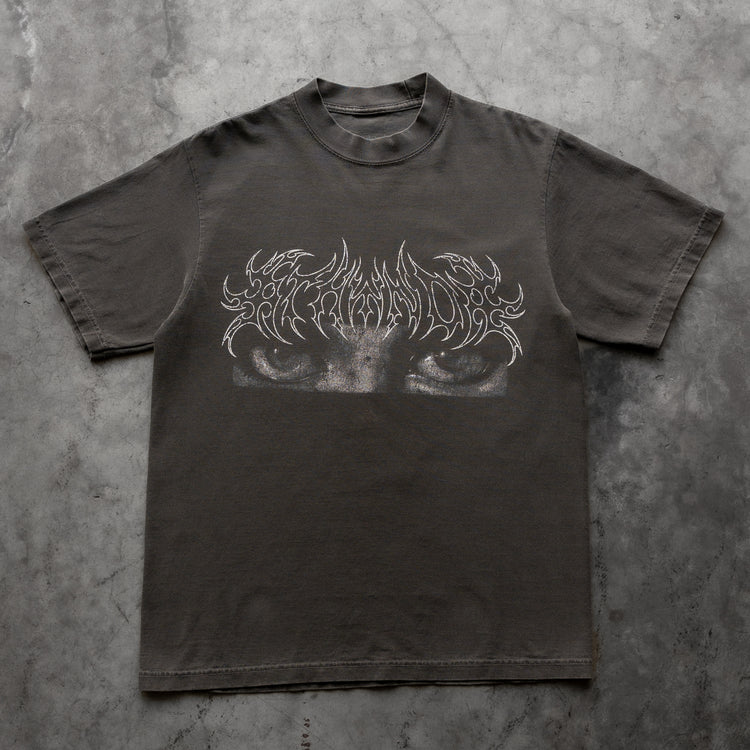 EYES TEE VINTAGE BLACK