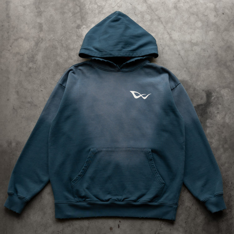 ATHLETICS HOODIE POTASSIUM BLUE