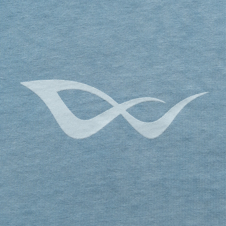 ATHLETICS TEE BLUE HAZE