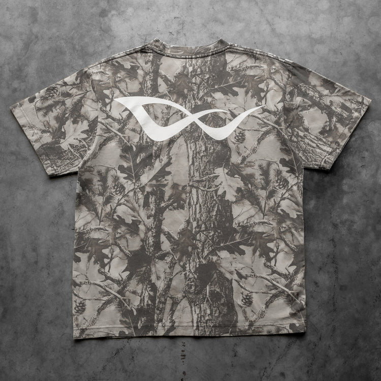 ATHLETICS TEE GREY CAMO