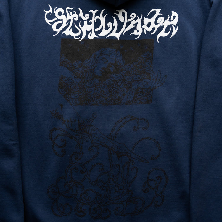 A GIRL IS A DAGGER ZIP UP NAVY