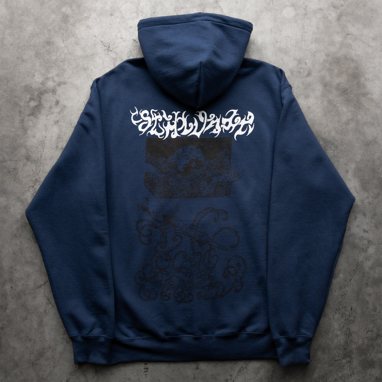 A GIRL IS A DAGGER ZIP UP NAVY
