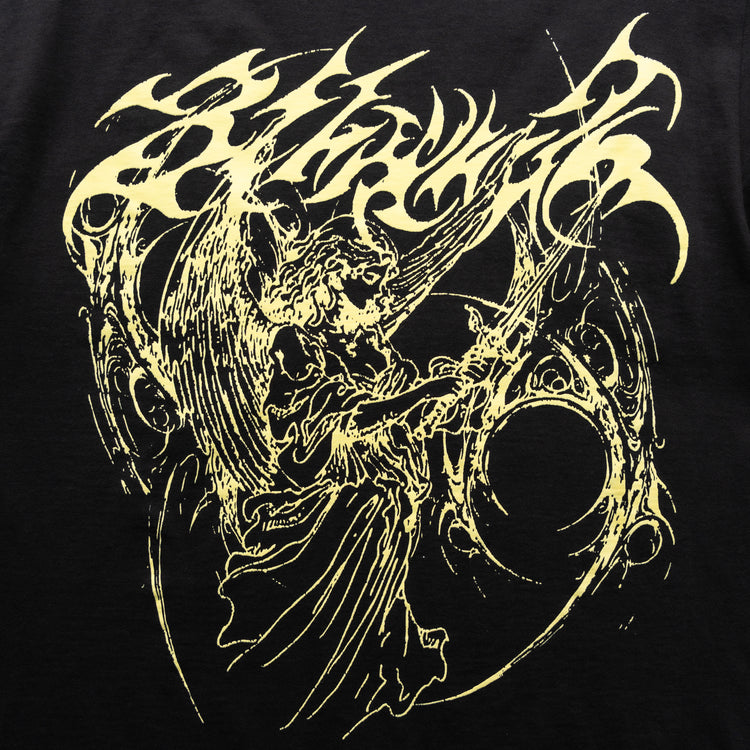 WINGED ANGEL TEE BLACK