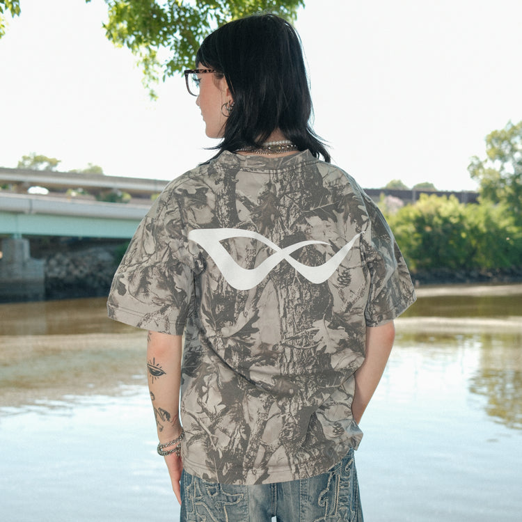 ATHLETICS TEE GREY CAMO