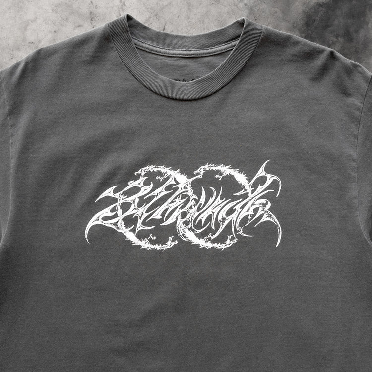 GLOW IN THE DARK WATCH TEE VINTAGE BLACK