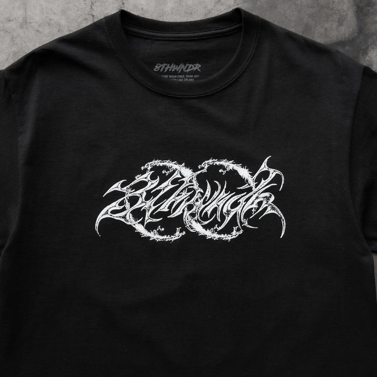 GLOW IN THE DARK WATCH TEE BLACK