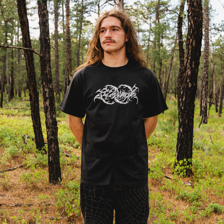 GLOW IN THE DARK WATCH TEE BLACK