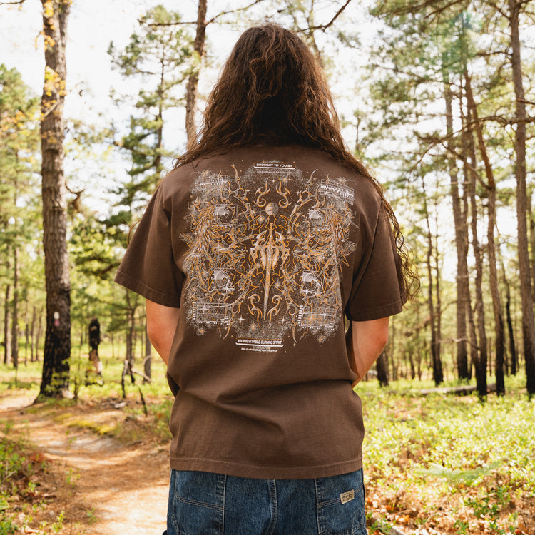 CYBERHEAVEN V3 TEE BROWN