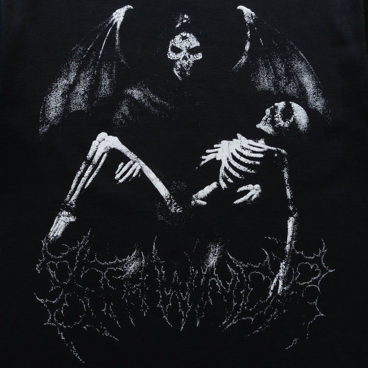 WINGED REAPER TEE BLACK