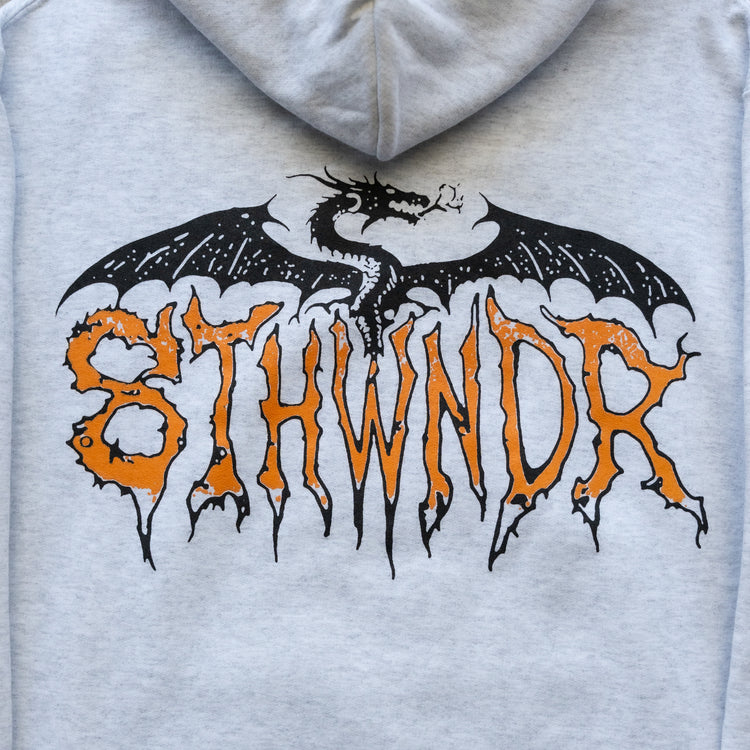DRAGON HOODIE ASH