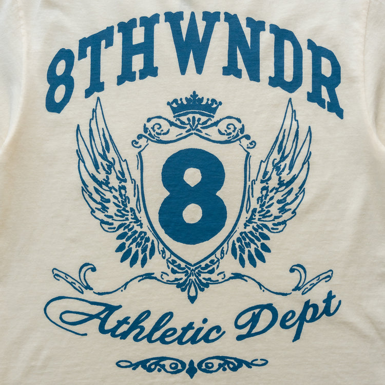 ATHLETIC DEPT TEE CREAM