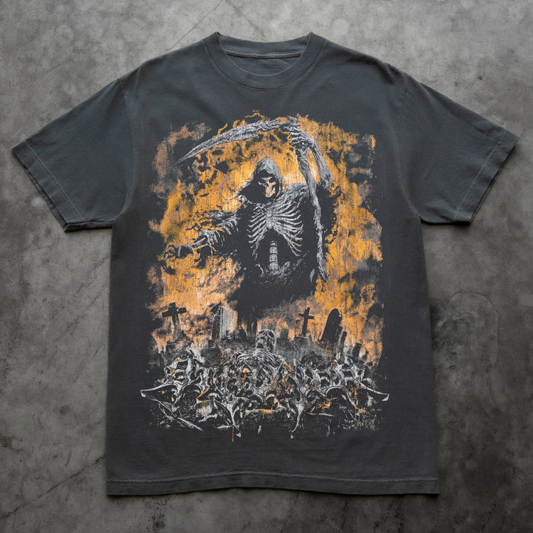 HALLOW REAPER TEE VINTAGE BLACK