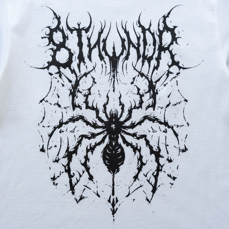HALLOW SPIDER TEE WHITE