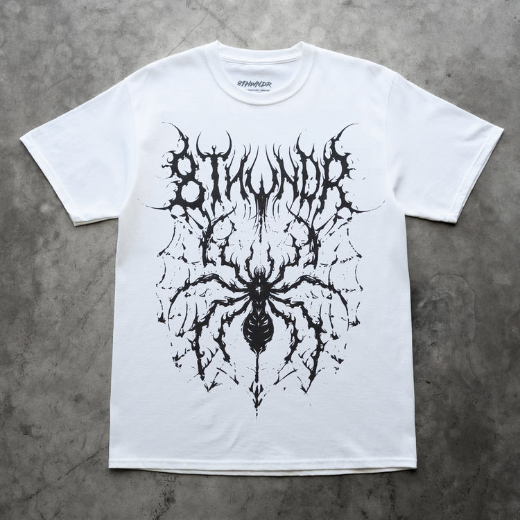 HALLOW SPIDER TEE WHITE