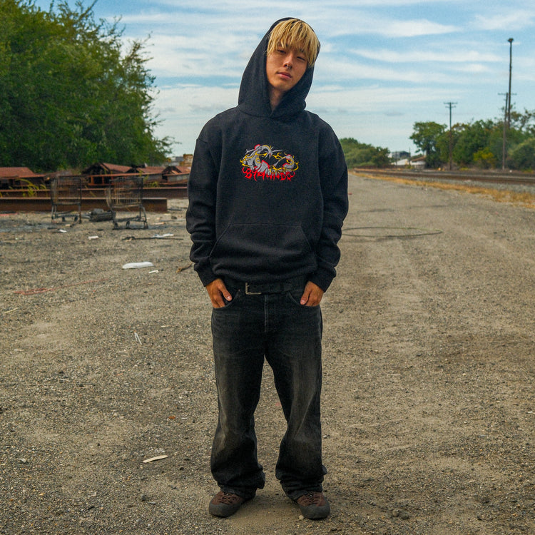 ANCIENT ORIGINS HOODIE BLACK
