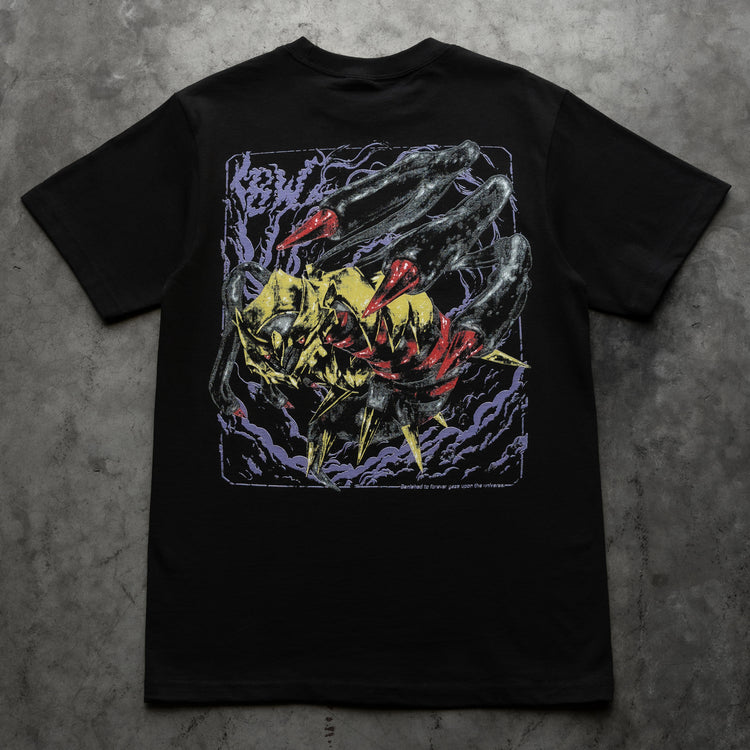 DISTORTION TEE BLACK