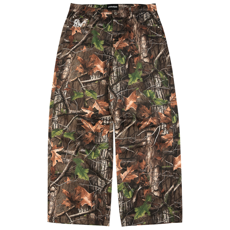 8W FOREST CAMO BAGGY JEANS