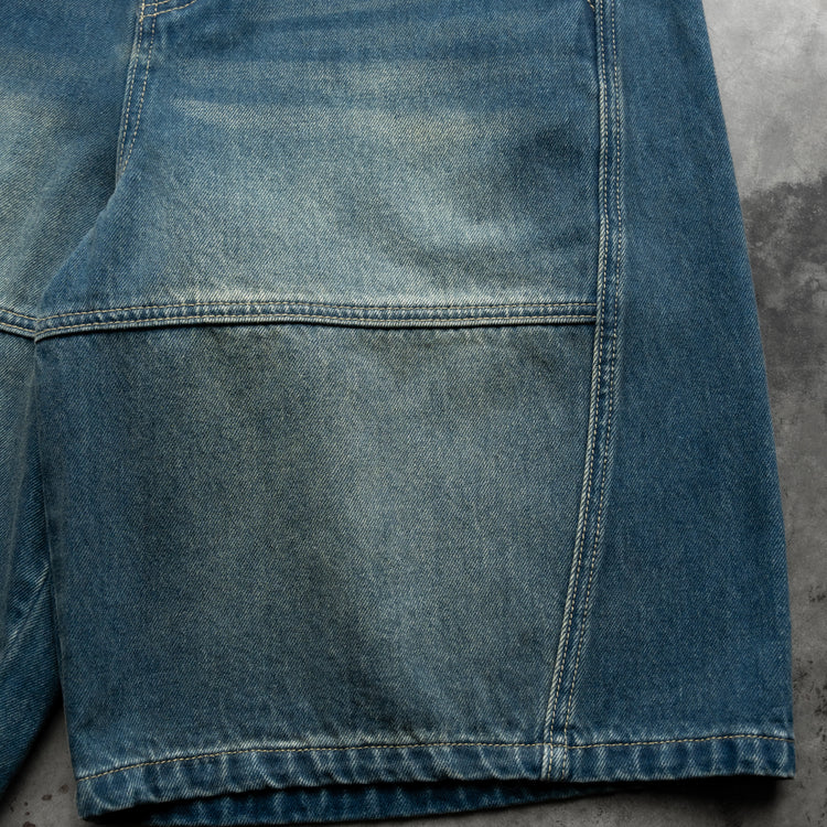 8W PANEL BAGGY JORTS BLUE — concrete construction detail